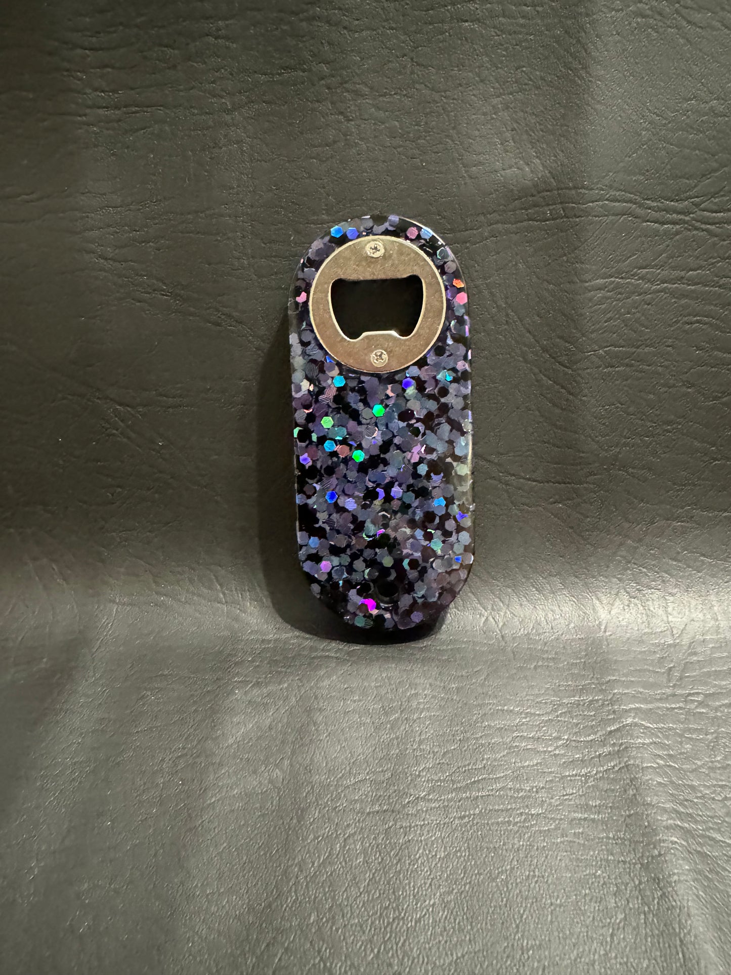 Bottle Opener Purple & Black
