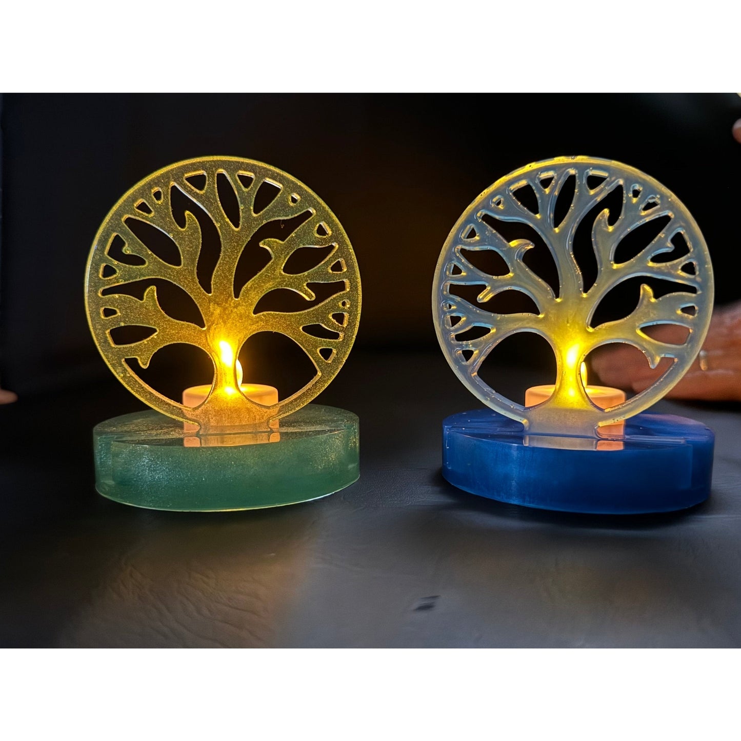 x2 Tea Light Tree Holders