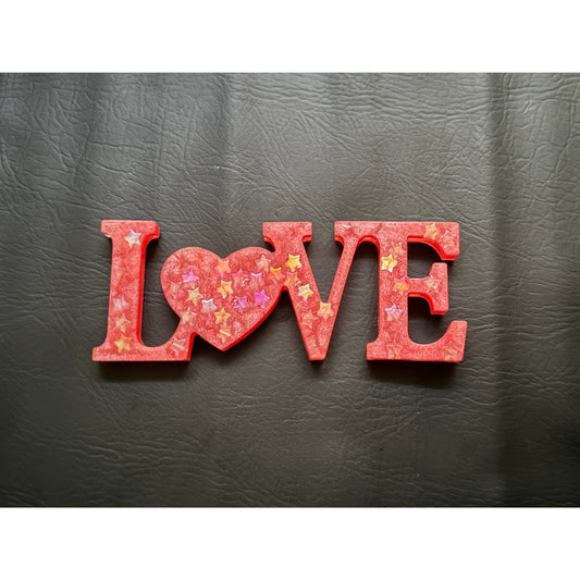 Resin Love Sign