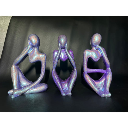 Purple Thinker Set x3 Figures